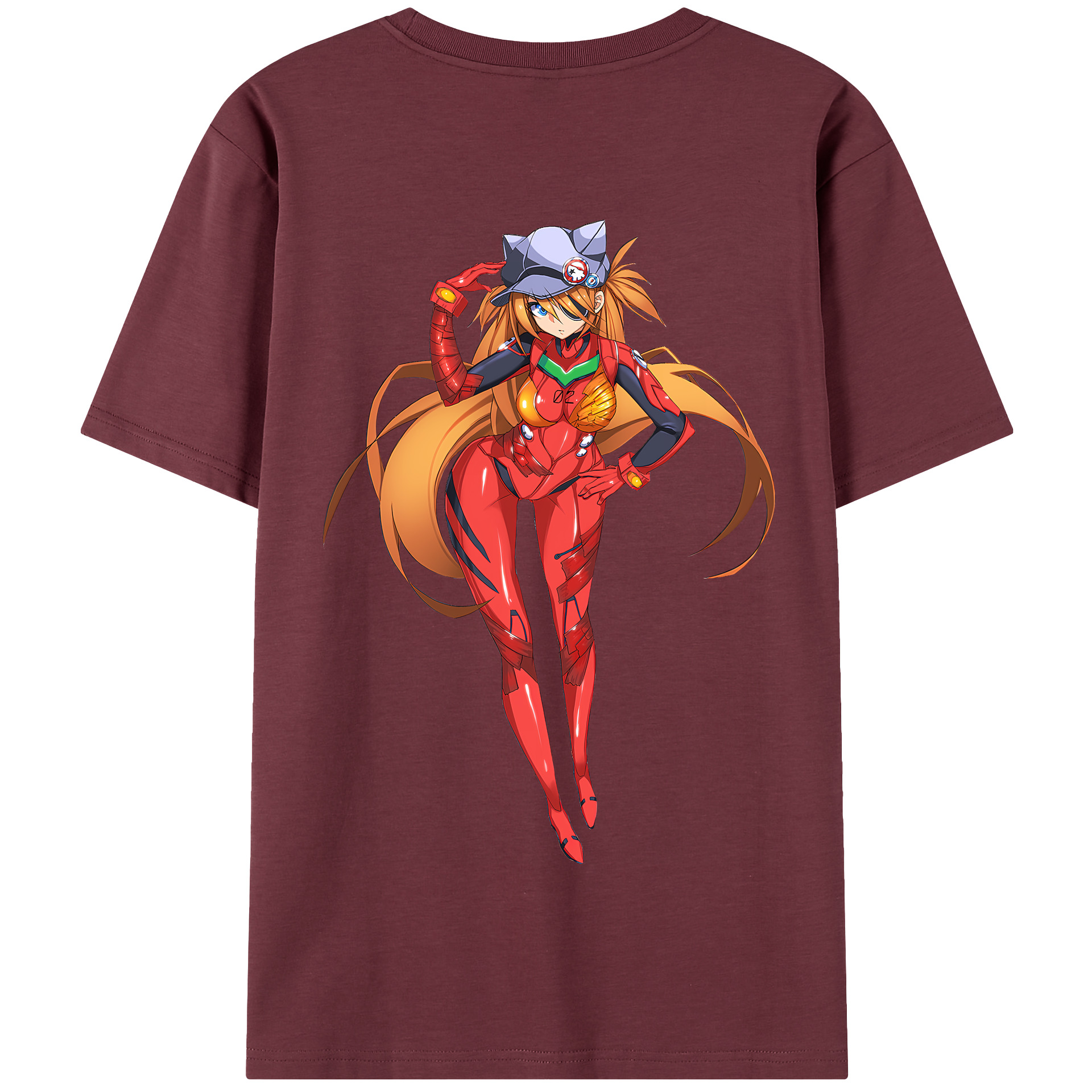 （画像用） EVA 新世紀エヴァンゲリオン 綿100％半袖Tシャツ（背面プリント）